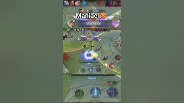 Maniac 🔥 #kimmy #mobilelegend #mlbb #shorts