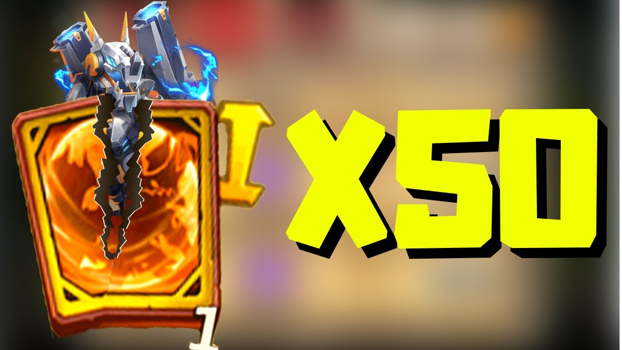 50 Epic Hero Cards | Castle Clash