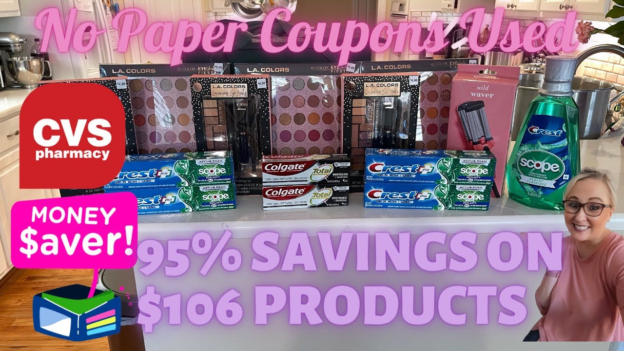 95 Savings at CVS/No Paper Coupons Needed/All Digital and Extra Care