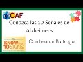 Conozca las 10 seales de alzheimers