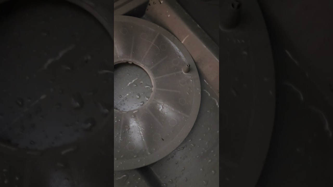 Fixing dishwasher... 3 flashing lights... 