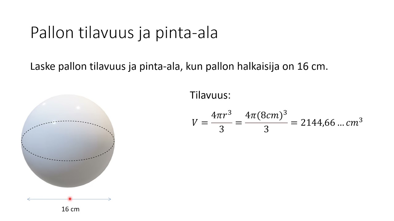 Avaruusgeometrian kertaus