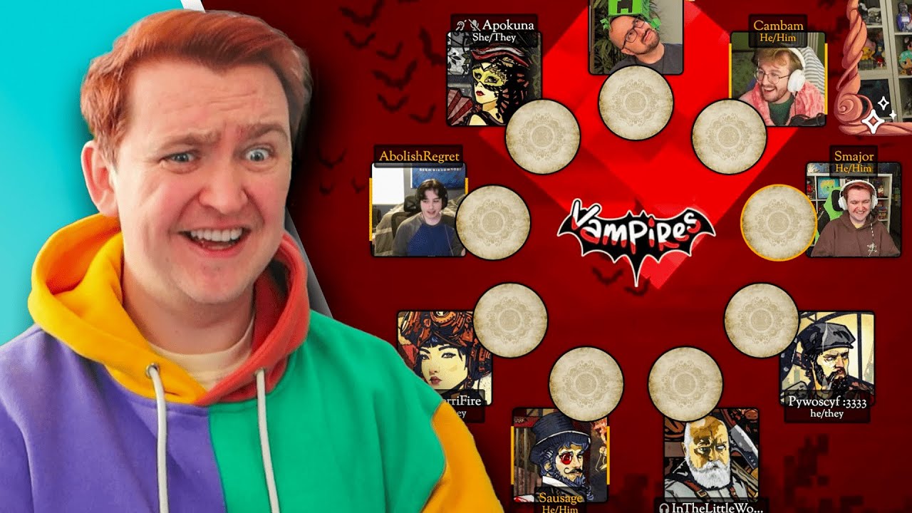 The VAMPIRES SMP CAST Play EVEN MORE Blood on the Clocktower!!