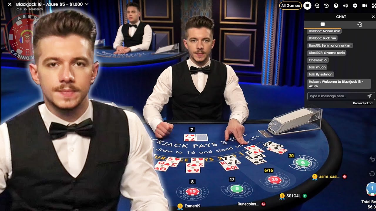 Unintentional ASMR | Nick Jonas doppelganger blackjack dealer ...