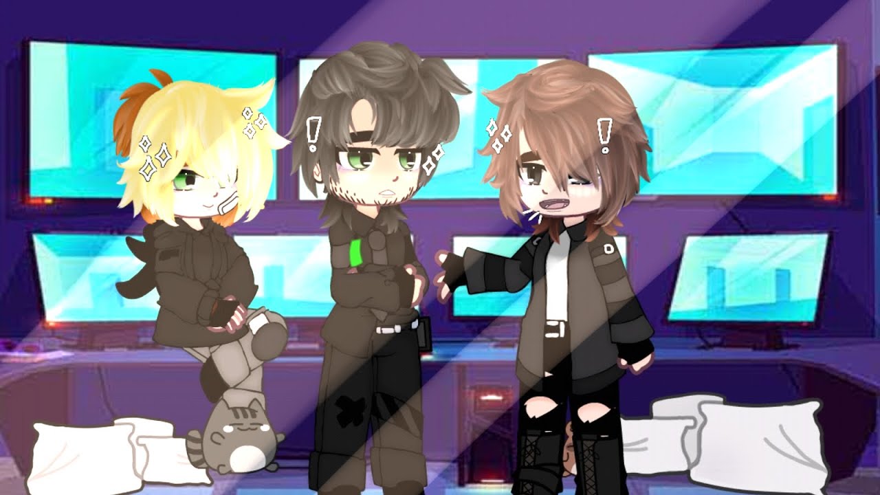 реакция монстр на Невера и Илью [Невер/Илья](МОЁ АУ) #Гача #Гача #шип #Невер #Илья #МОЁ_АУ #MyHeosha