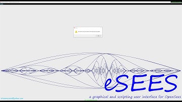 eSEES -- a graphical and scripting user interface for OpenSees -- Overview