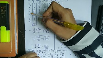 B.Ed( 2 Year) | Paper-2 | Standard deviation | Assumed mean method