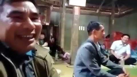 Hát cọi hai chị em đối đáp mừng cho bác gái 80 tuổi rất hay