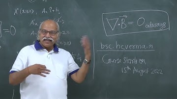 Classical Electromagnetism 2 | NEW COURSE | HC VERMA | 2 SEPTEMBER | GDS K S