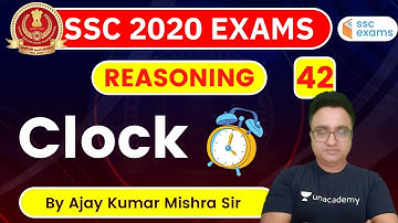 2:00 PM - SSC 2020 Exam | Reasoning by Ajay Mishra | Clock