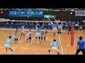 #高橋藍 #柳田歩輝 東山高校vs松本国際 第2セット インターハイ2019男子準決勝 バレーボール Japan volleyball