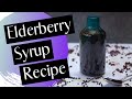 How to Make ELDERBERRY Syrup | It's SO Easy!