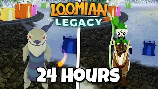 How lucky can I be in 24 Hours Hunting in Jolly Festival 2023? | Loomian Legacy Roblox