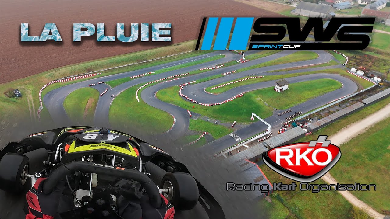 Course Complète SWS Sprint | RKO conditions pluie | GoPro Onboard | Karting Compétition | 20/12/25