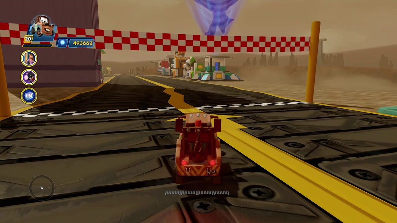 Disney Infinity 3.0 | Mater is racing WALLE world