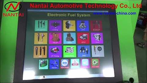 NANTAI NTS300 common rail injector test bench with BIP function and encode injector function