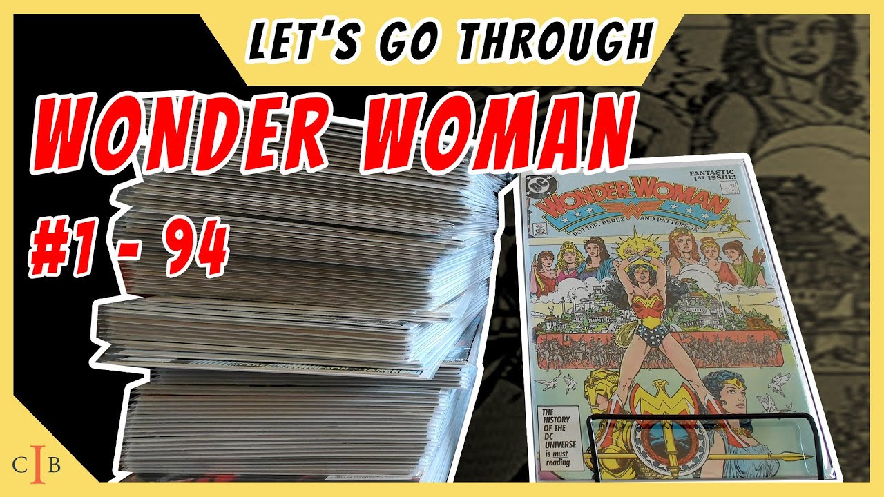 Wonder Woman #1 - 94 Complete George Perez 1987 DC Collection | LETS GO ...
