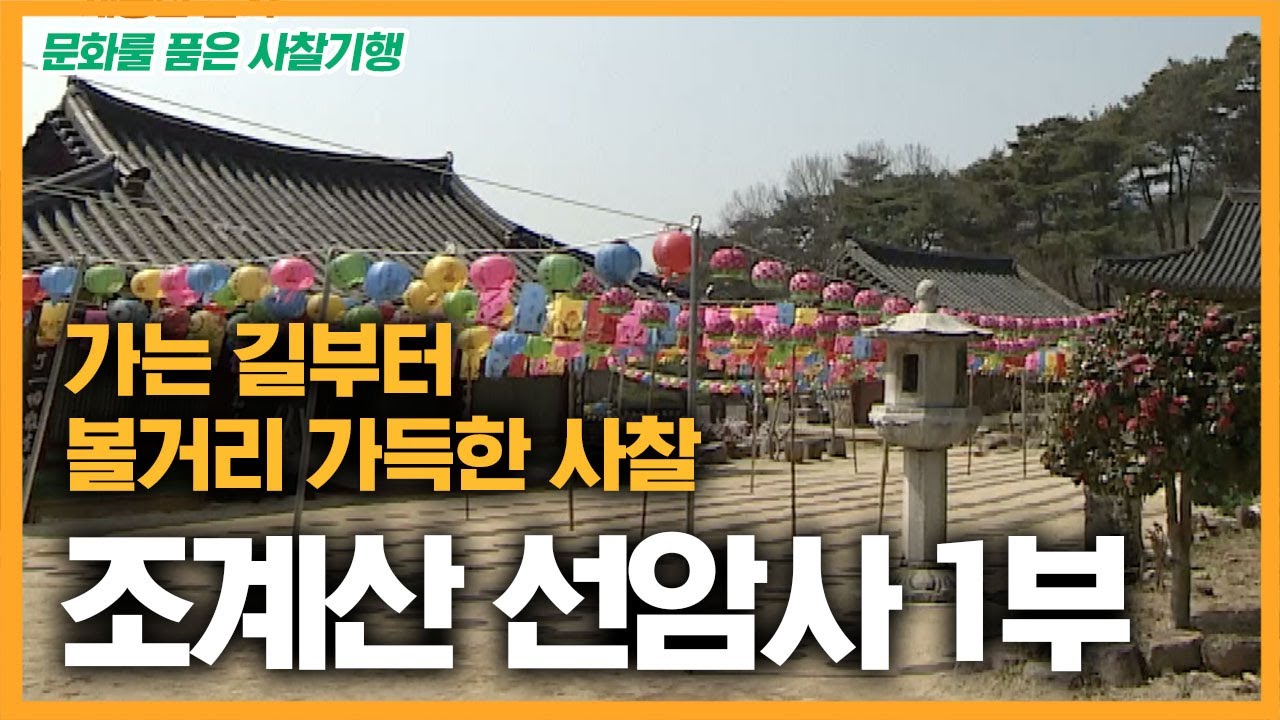 가는 길부터 볼거리 가득한 사찰 조계산 선암사 1부 [문화를 품은 사찰기행]