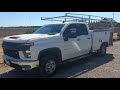 2020 Chevrolet Silverado 2500HD Double Cab Flatbed Work Truck Startup, Rev, &amp; turn signals 