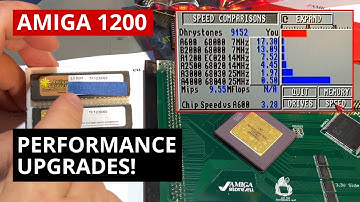 SUPER SPEED! Amiga 1200 performance upgrades - TerribleFire 1230 installation and setup
