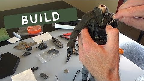 Part 2 of Building a custom 1/6 scale "Grey Man" action figure