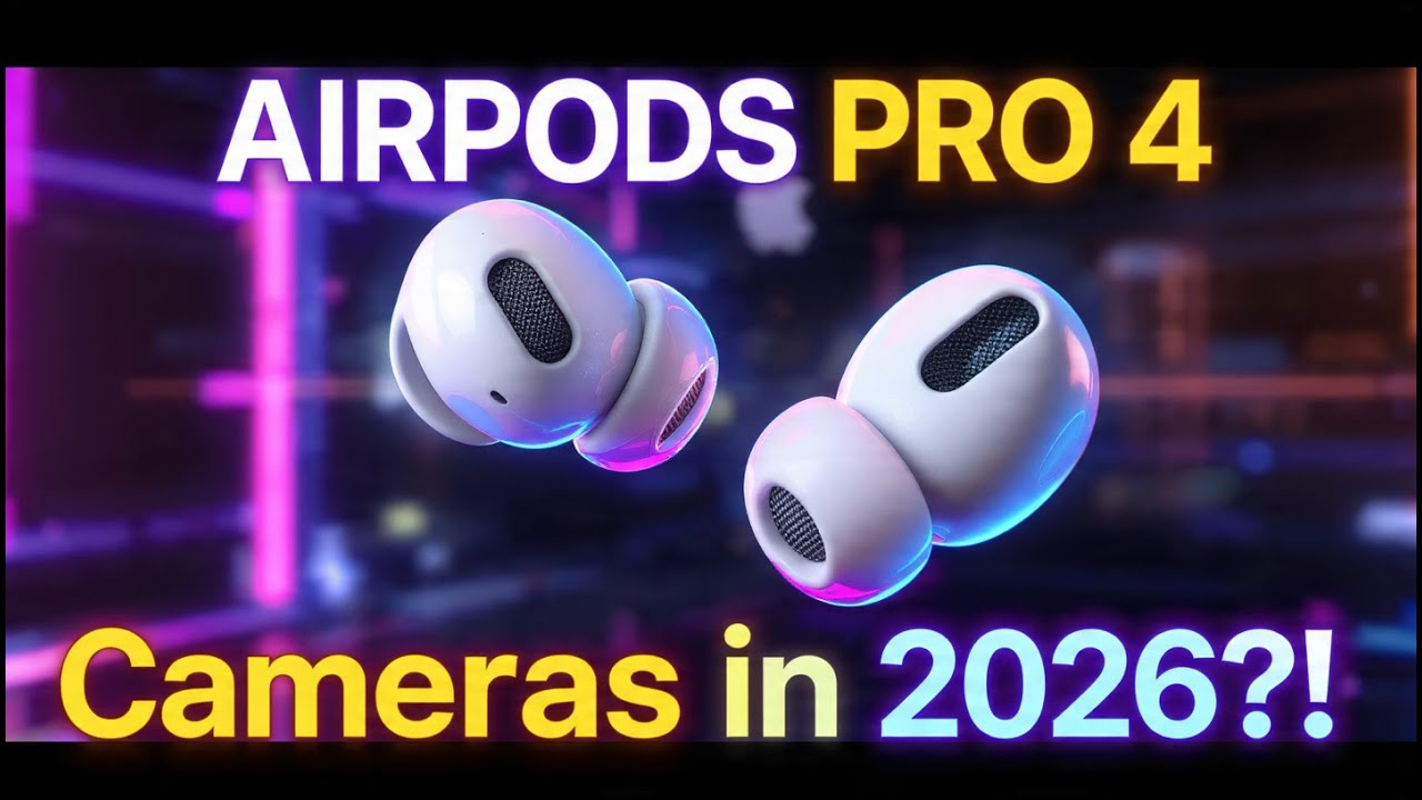 AirPods Pro 4 2026 LEAK – Launch Date & Cameras Revealed! - YouTube