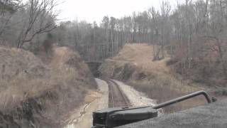 Train Cab Ride: A VERY heavy coal train going east POV