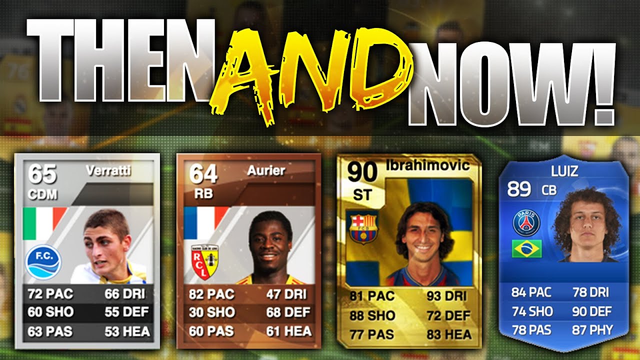 FIFA 15 THEN AND NOW!!! INSANE PSG PLAYERS OLDEST AND MOST INTERESTING