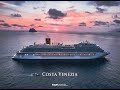 空拍 Aerial 4K - 歌詩達威尼斯號 Costa Venezia - Inaugural Call 基隆港 Keelung &amp; 香港Hong Kong 首航 | 歌詩達郵輪 威尼斯號 空拍