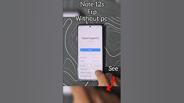 xiaomi redmi note 12s frp bypass without pc