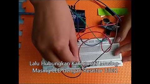 Tutorial pembuatan Palang Otomatis menggunakan sensor ultrasonik dan servo dengan Arduino