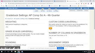 School Loop Gradebook   Update #2