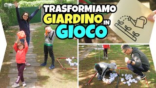 TRASFORMIAMO IL NOSTRO GIARDINO in Gioco da Tavolo