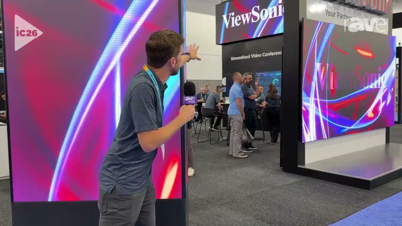 InfoComm 2026: ViewSonic Showcases LDC Series Customizable All-In-One dvLED Display