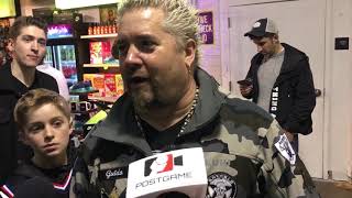 Guy fieri give his thoughts on jon gruden and the oakland raiders