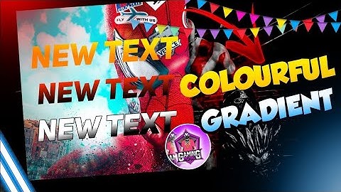 How To Make Gradient Text In Pixellab | Gradient Colour Pixellab | Pixellab