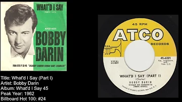 Bobby Darin-What'd I Say (Part 1)