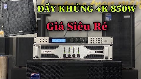 Đẩy 4 Kênh Siêu Khỏe Đánh Sup Db Acoustic 50 || Khánh Audio