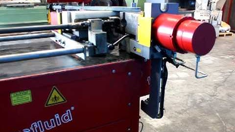 #5676 3" Transfluid Model DB2060K Hydraulic Tube Bender S/N 70387 (2006)