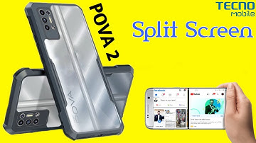 Split Screen in Tecno Pova 2 | Tecno Pova 2 Split Screen