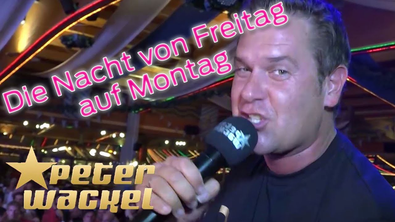 Watch Peter Wackel DIE NACHT VON FREITAG AUF MONTAG - offizielles Video on YouTube