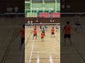 【ラリーが続く】男女混合バレーボール大会のプレー【バレーボール大会】【クルーズカップ】#shorts #バレーボール #混合バレーボール