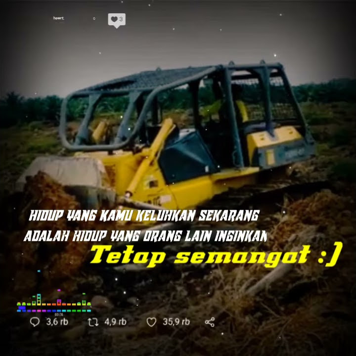 Story wa quetes alat berat bulldozer D85ESS
