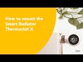How To Mount The Tado Smart Radiator Thermostat X How To Mount The Tado Smart Radiator Thermostat X