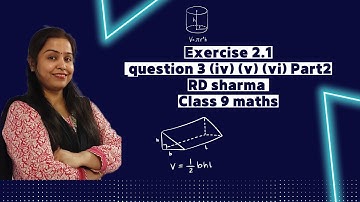 Exercise 2.1 Question 3 Explination and part (iv) (v) (vi) Part 2 Rd sharma class 9 #maths #viral