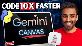 Google Gemini Canvas Just Made AI Coding 10x Faster (FREE)