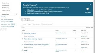 IBM Connections 4.0 Forums Overview