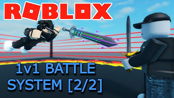 [DESC] How to make a 1v1 BATTLE SYSTEM in ROBLOX [Part 2/2]