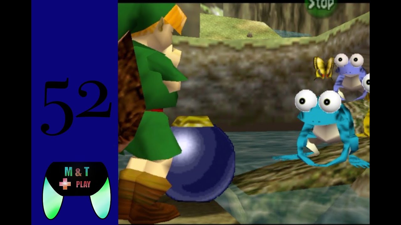The Legend of Zelda Ocarina of Time Episode 52 Frustration Frogs
