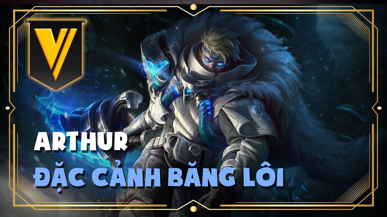 Skin Arthur Đặc Cảnh Băng Lôi | Liên Quân Mobile - YouTube
